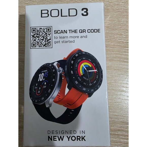 New in Box iTech Bold 3 Unisex Adult Smart Watch, Red, Silicone Strap - Picture 4 of 5